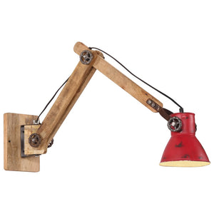 Rote Wandleuchte E27 25W