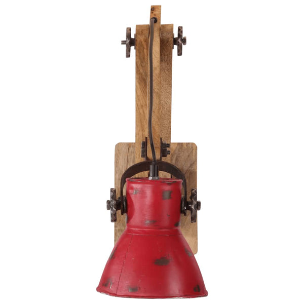 Rote Wandleuchte E27 25W