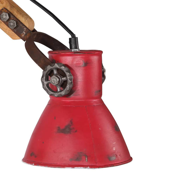 Rote Wandleuchte E27 25W