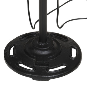Blaue Stehlampe 25 W, E27, 90-140 cm
