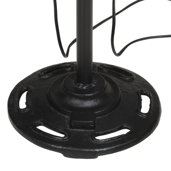 Blaue Stehlampe 25 W, E27, 90-140 cm