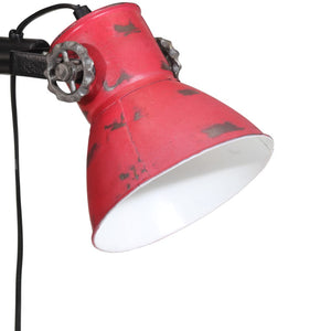 Rote Stehlampe 25W, E27, Verstellbar