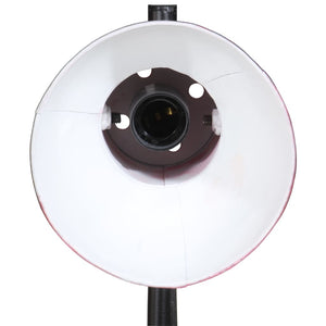 Rote Stehlampe 25W, E27, Verstellbar