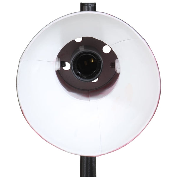 Rote Stehlampe 25W, E27, Verstellbar