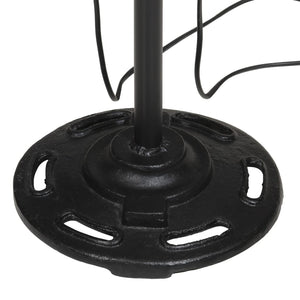 Rote Stehlampe 25W, E27, Verstellbar