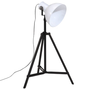Weiße Stehlampe, 25W, E27, Verstellbar