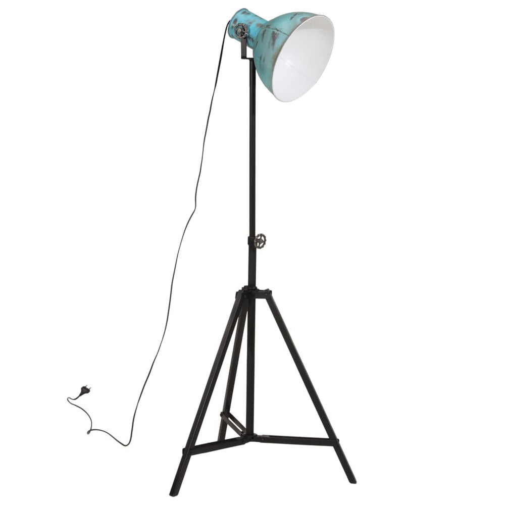 Blaue Stehlampe, E27, 25W, Verstellbar