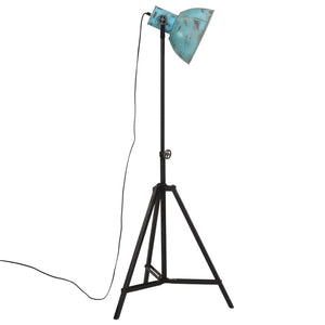 Blaue Stehlampe, E27, 25W, Verstellbar