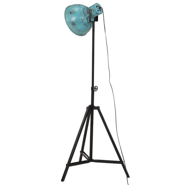 Blaue Stehlampe, E27, 25W, Verstellbar