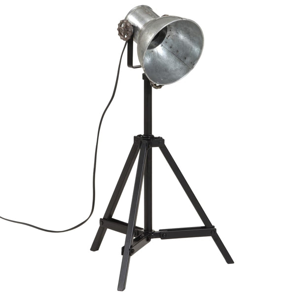 Vintage Stehlampe Silber 25W E27