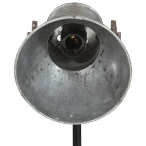Vintage Stehlampe Silber 25W E27