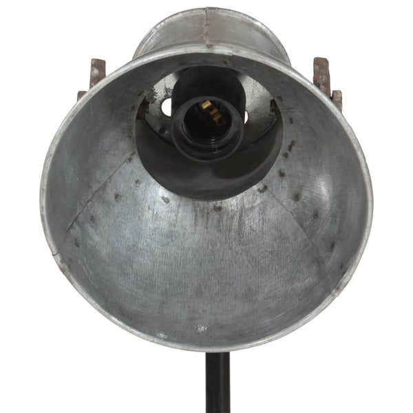 Vintage Stehlampe Silber 25W E27