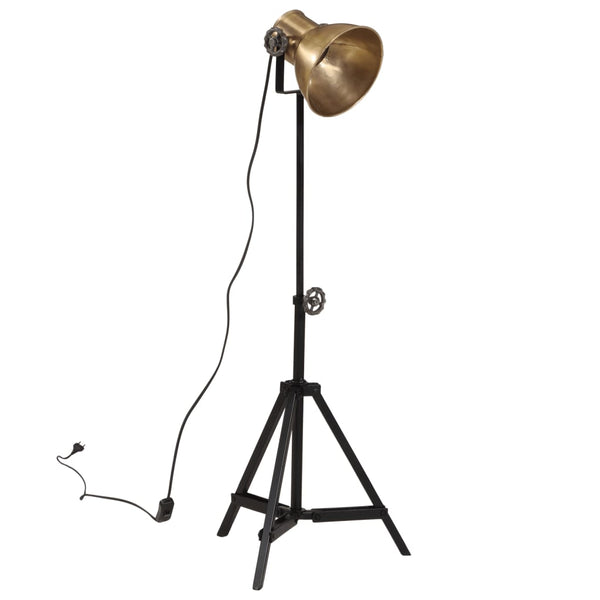 Vintage Messing Stehleuchte E27