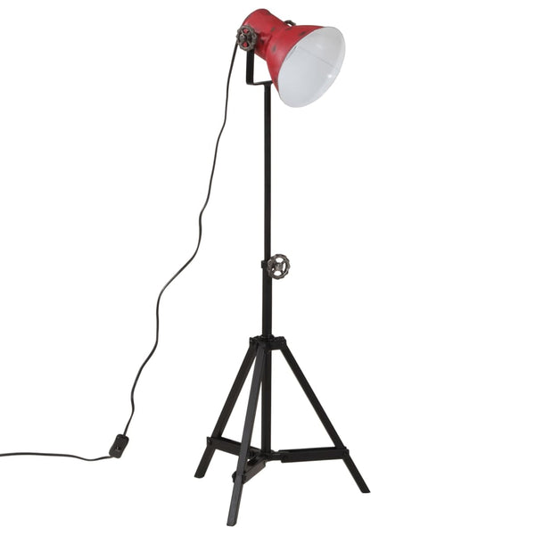 Rote Stehlampe 25W E27 Verstellbar