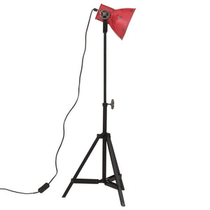 Rote Stehlampe 25W E27 Verstellbar
