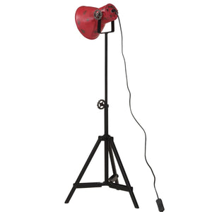 Rote Stehlampe 25W E27 Verstellbar