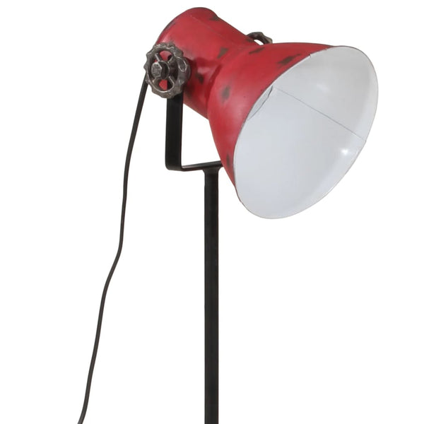 Rote Stehlampe 25W E27 Verstellbar