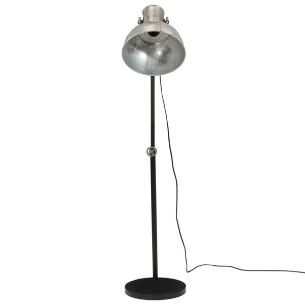 Vintage Stehleuchte Silber 25W E27