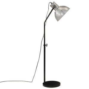 Vintage Stehleuchte Silber 25W E27