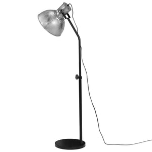 Vintage Stehleuchte Silber 25W E27