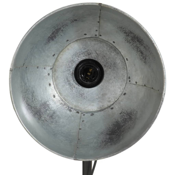 Vintage Stehleuchte Silber 25W E27