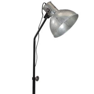 Vintage Stehleuchte Silber 25W E27