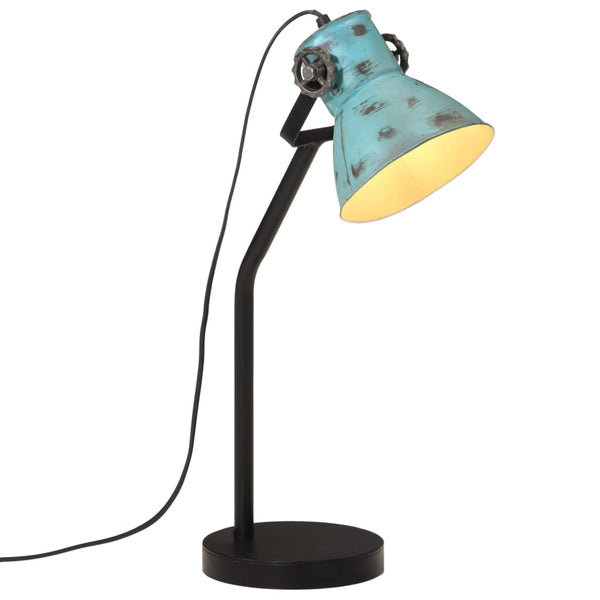 Blaue Schreibtischlampe 25W E27