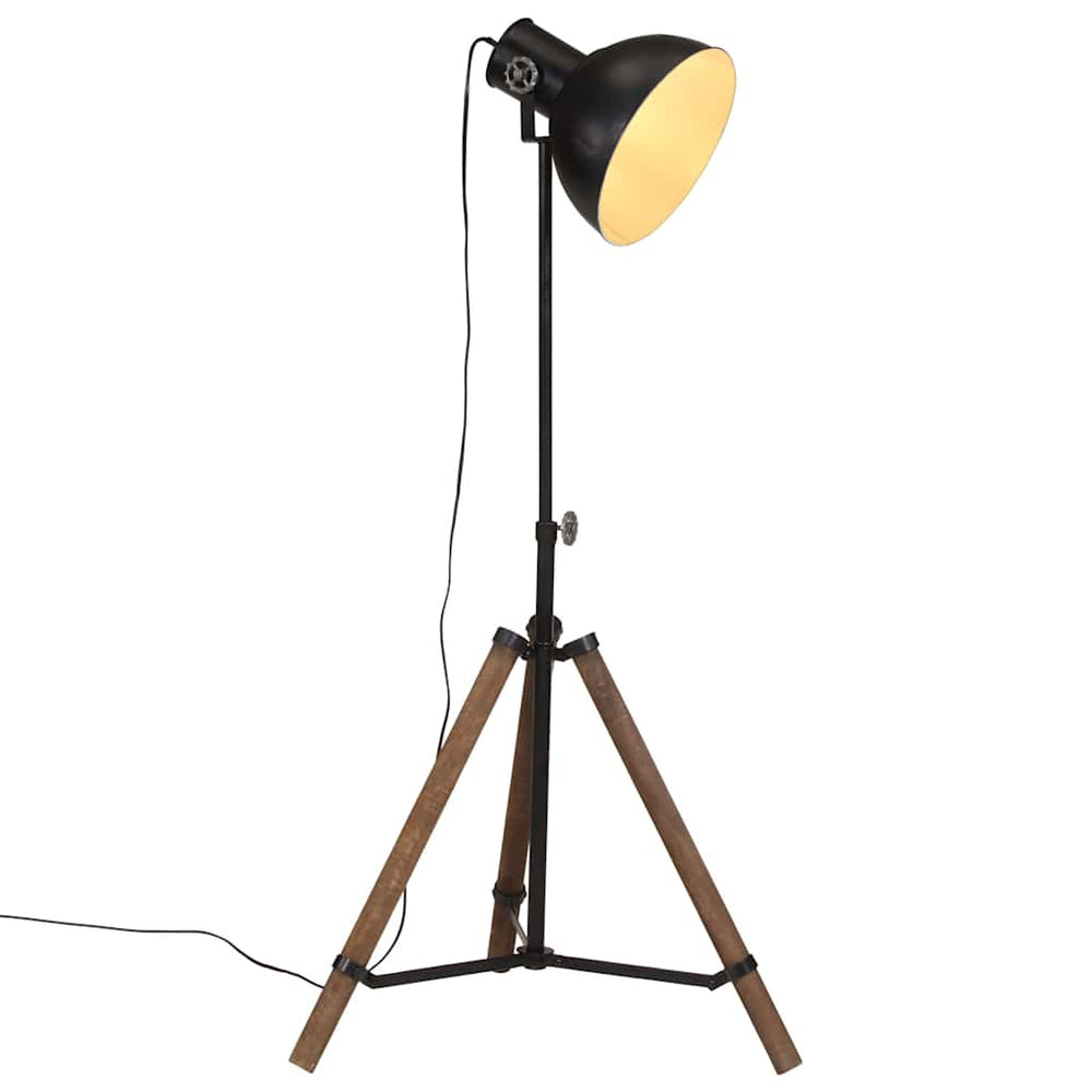 Schwarze Stehlampe 25W E27