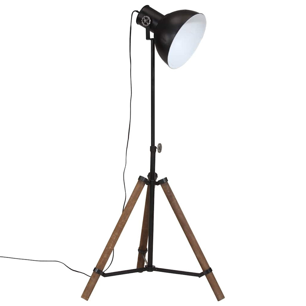 Schwarze Stehlampe 25W E27