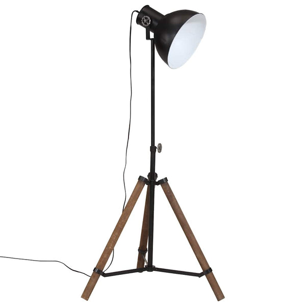 Schwarze Stehlampe 25W E27