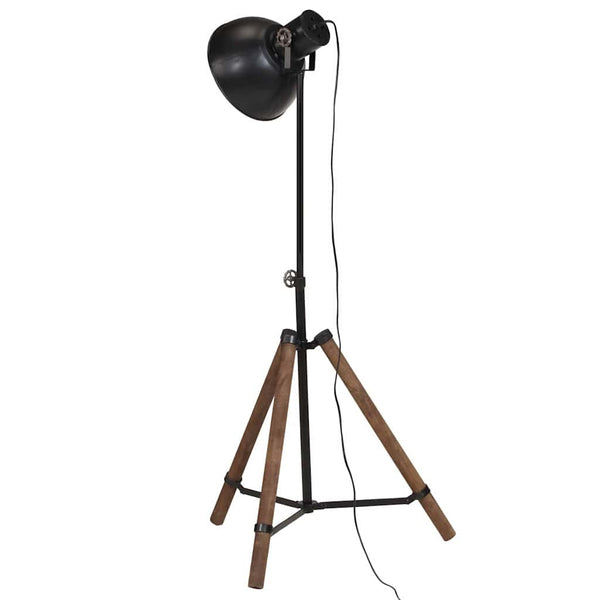 Schwarze Stehlampe 25W E27