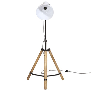 Weiße Stehlampe, E27, 90-150cm
