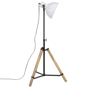 Weiße Stehlampe, E27, 90-150cm