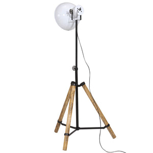 Weiße Stehlampe, E27, 90-150cm