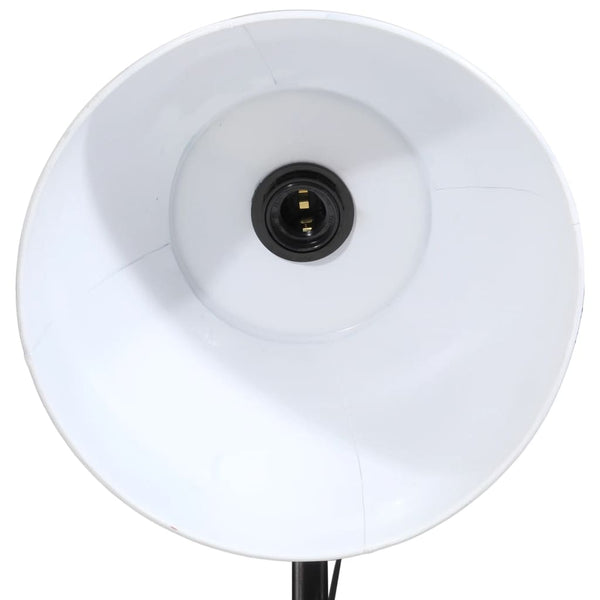 Weiße Stehlampe, E27, 90-150cm