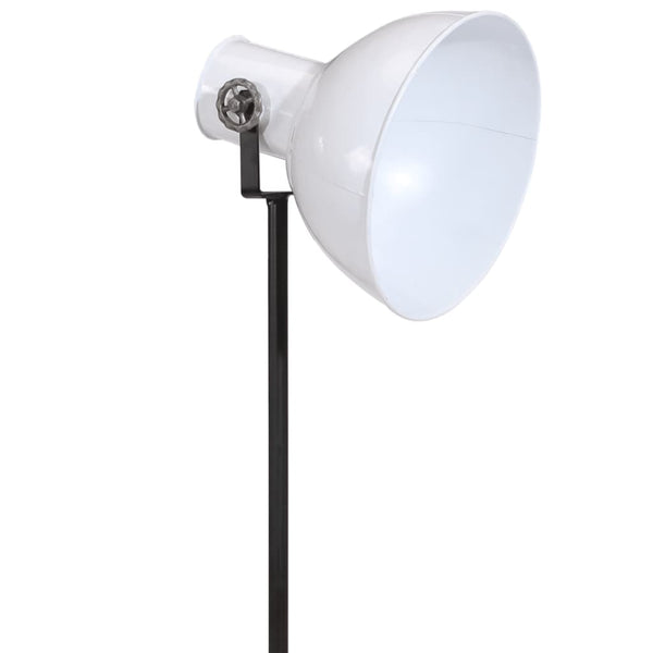Weiße Stehlampe, E27, 90-150cm