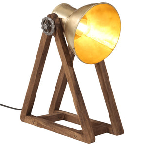 Schreibtischlampe Antik-Messing E27 25W