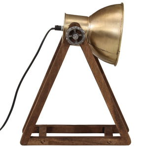 Schreibtischlampe Antik-Messing E27 25W