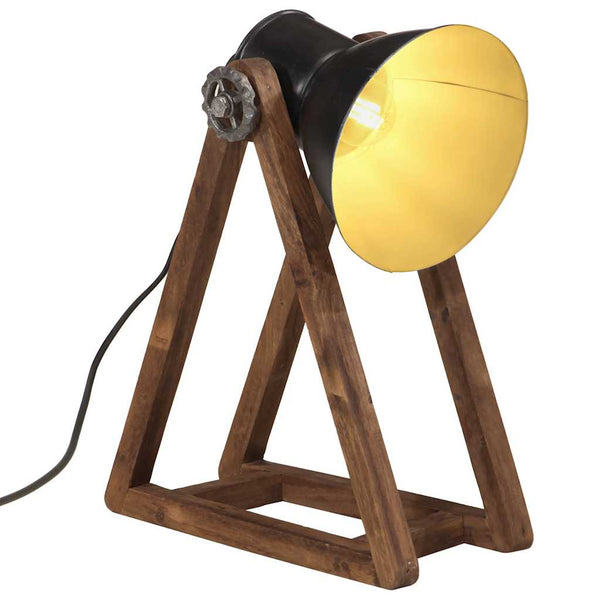 Schreibtischlampe Schwarz E27 25W
