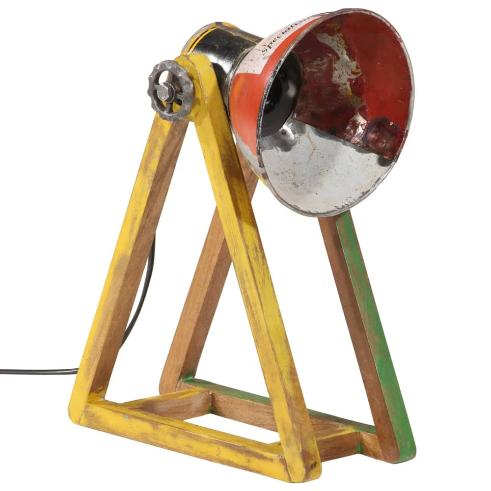 Mehrfarbige Schreibtischlampe E27 25W