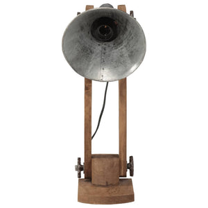 Vintage Schreibtischlampe Silber 25W