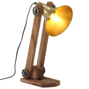 Schreibtischlampe Antik-Messing E27 25W