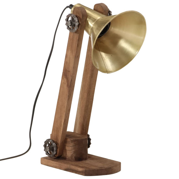 Schreibtischlampe Antik-Messing E27 25W
