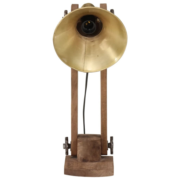 Schreibtischlampe Antik-Messing E27 25W