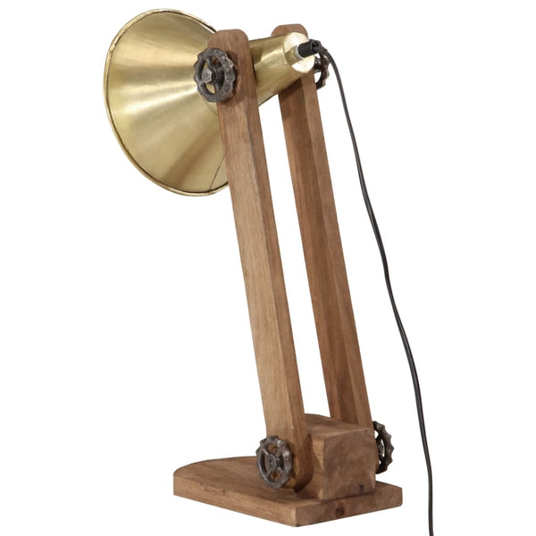 Schreibtischlampe Antik-Messing E27 25W