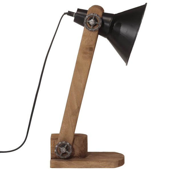 Schwarze Schreibtischlampe E27 25W