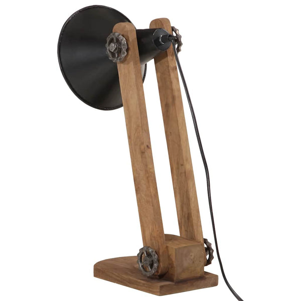 Schwarze Schreibtischlampe E27 25W