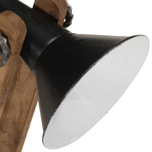 Schwarze Schreibtischlampe E27 25W
