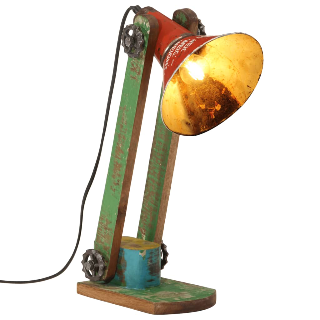 Mehrfarbige Schreibtischlampe 25W E27