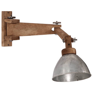 Vintage Wandleuchte Silber E27 25W